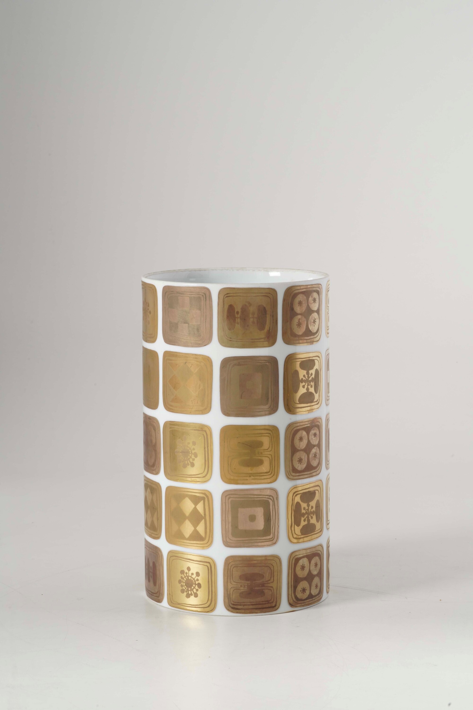 Vaso. Germania, Manifattura Rosenthal, Terzo Quarto del XX Secolo. Modello di Bjørn Wiinblad.