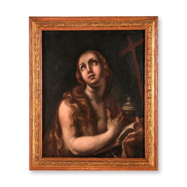 Scuola del XVII secolo Maddalena penitente