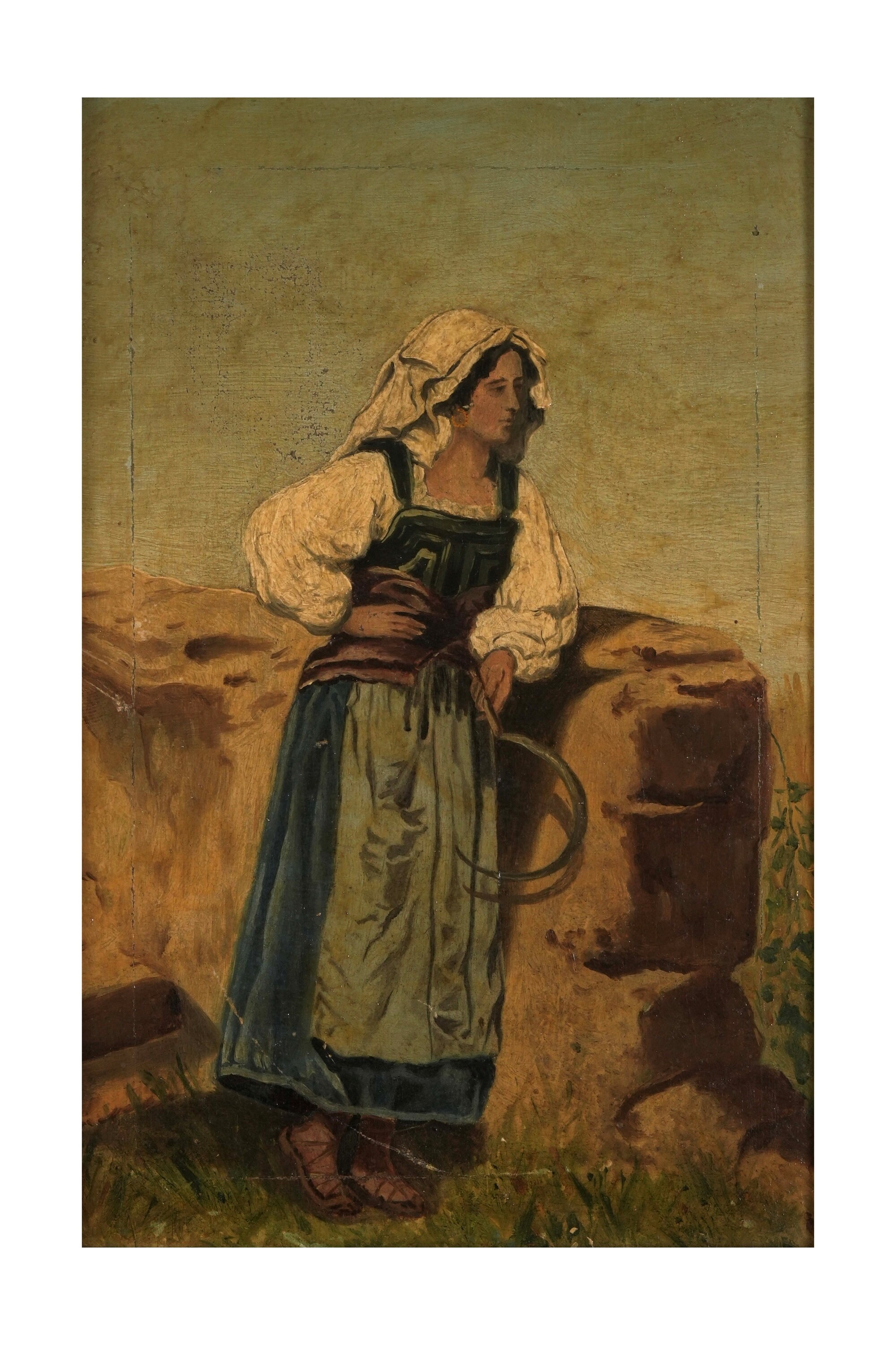 Anonimo del XIX Secolo Contadina
