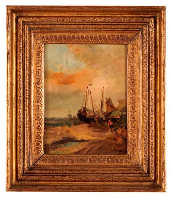 Scuola del XIX secolo Marina