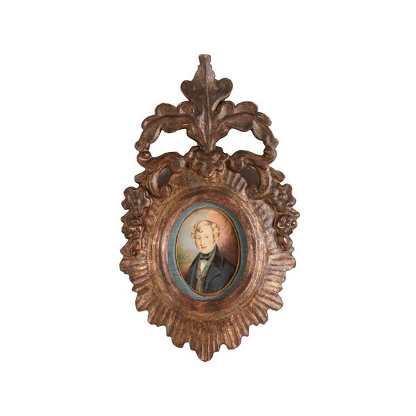 Pittore del XIX secolo Ritratto maschile