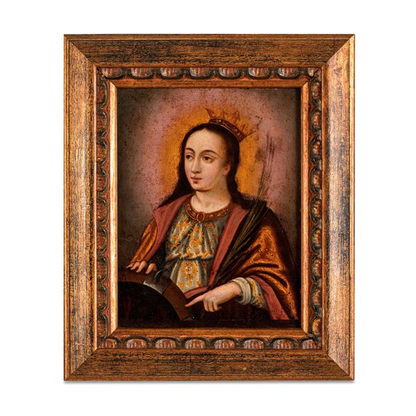 Scuola del XVII secolo Santa Caterina