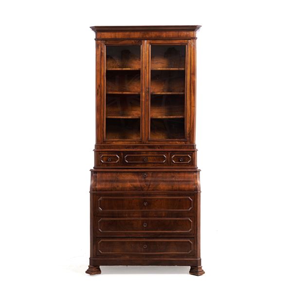 Mobile-vetrina lastronato. XIX secolo