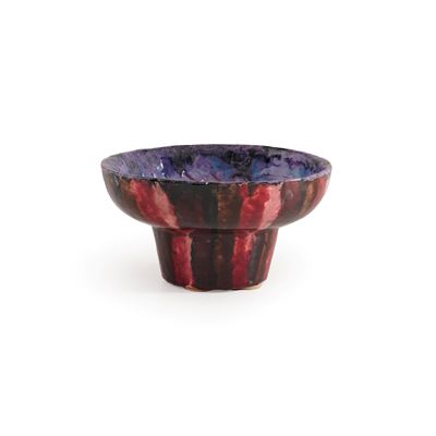 Coppa Troncoconica in Ceramica. Italia 1960 Ca