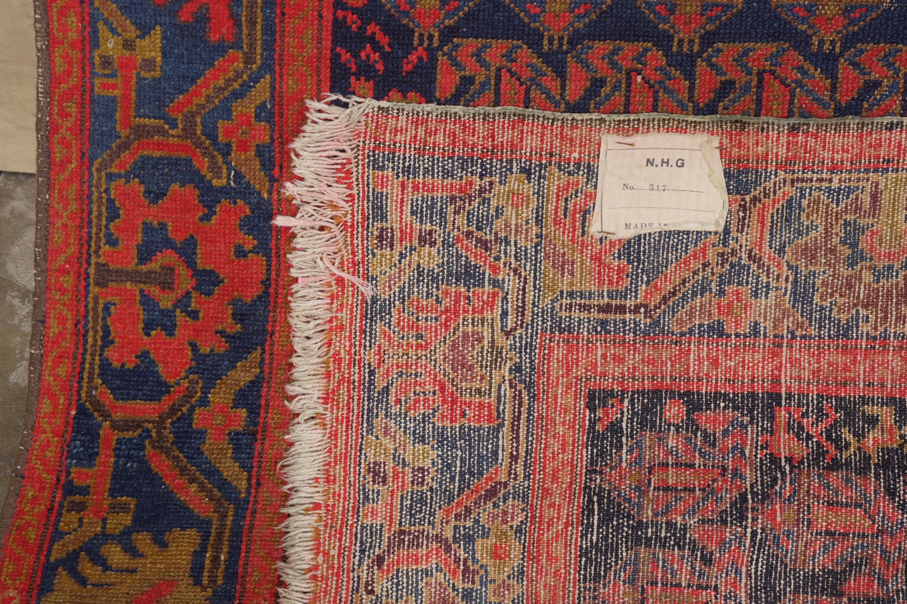 Tappeto Passatoia Hamadan, Persia, XX Secolo