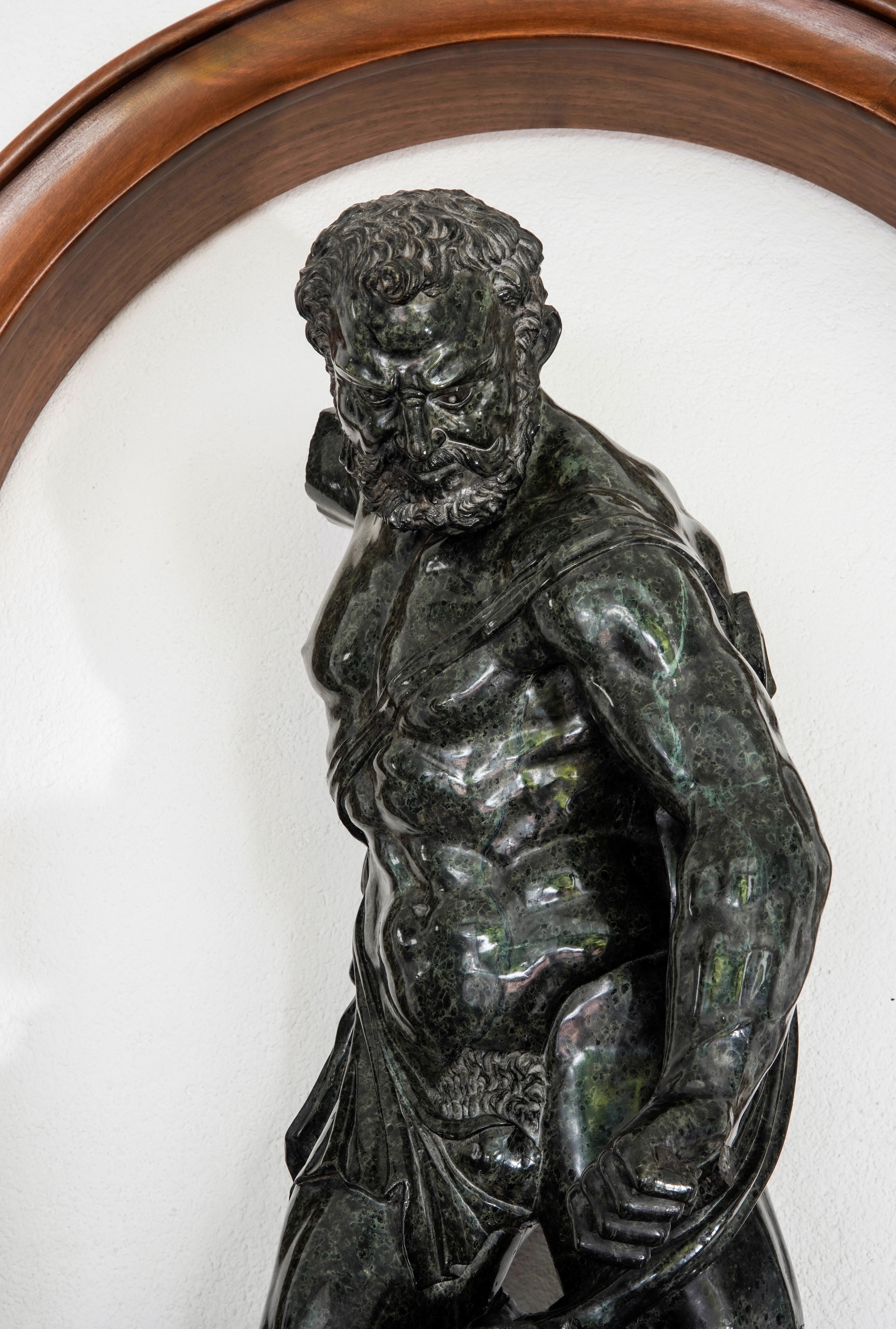 Efesto, dall’antico, scultura in marmo (XIX-XX secolo)