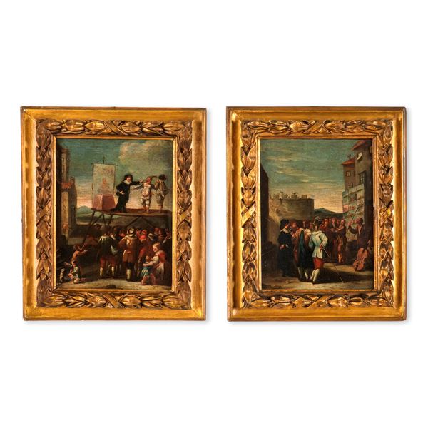 Scuola veneta del XVIII secolo Festa popolare