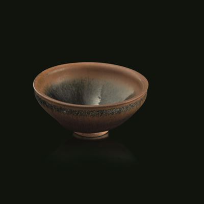 Ciotola in Grès sui Toni Marroni "jian Hare Fur", Cina, Dinastia Song (960-1279)