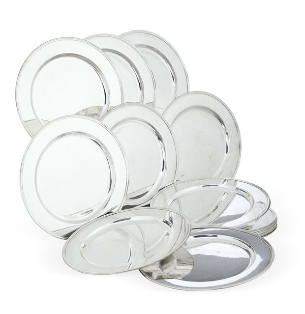 Diciassette piatti. Argenteria lombarda del XX secolo