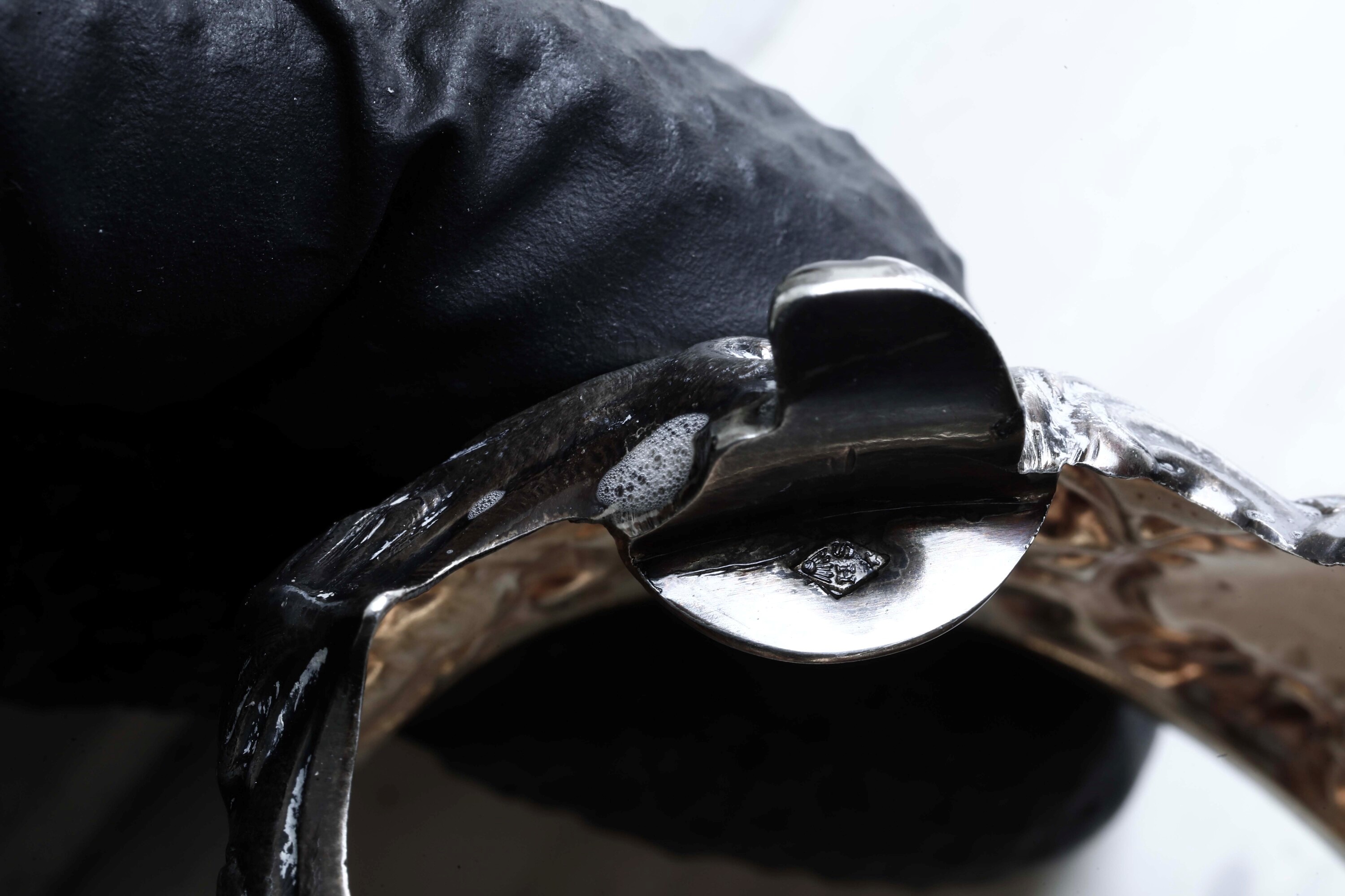 Argenteria del XX secolo, Coppia di saliere in argento