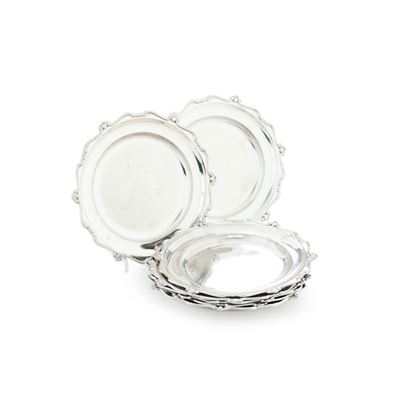 Sette Piattini. Argenteria Italiana del XX Secolo, Argentiere Castaudi & Gautero, Vercelli