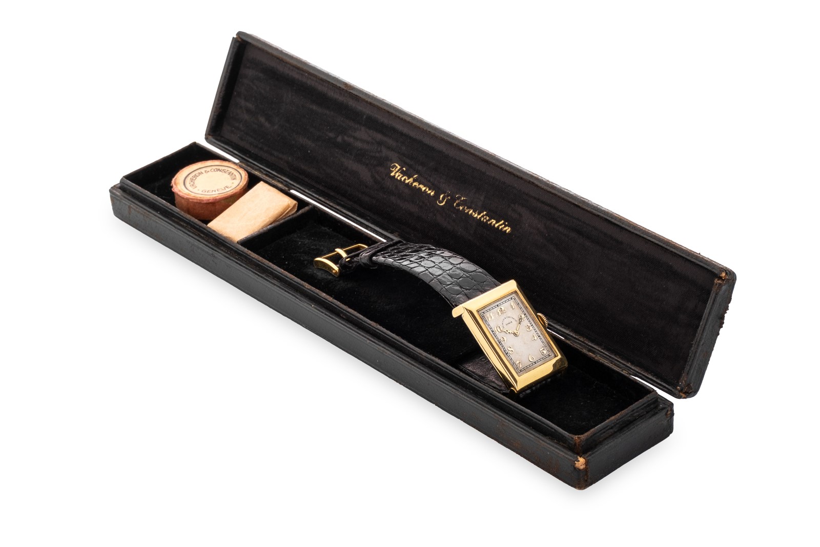 Vacheron & Constantin - Tank Art Déco in oro giallo 18k, circa 1928