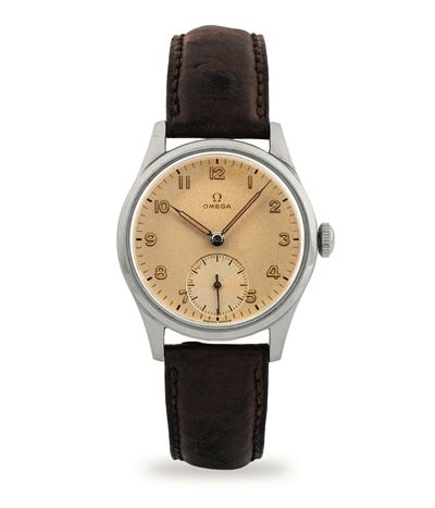 Solo tempo ref 2383-6, acciaio, quadrante argenté, circa 1950