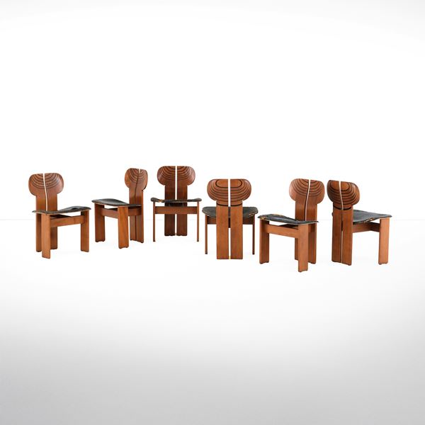 Sei sedie mod. Africa della serie Artona