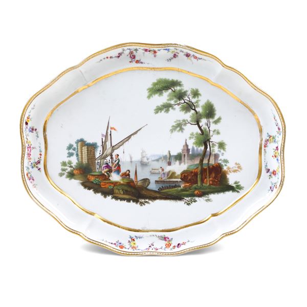 Vassoio Russia, San Pietroburgo, Manifattura Imperiale, 1825-1855 