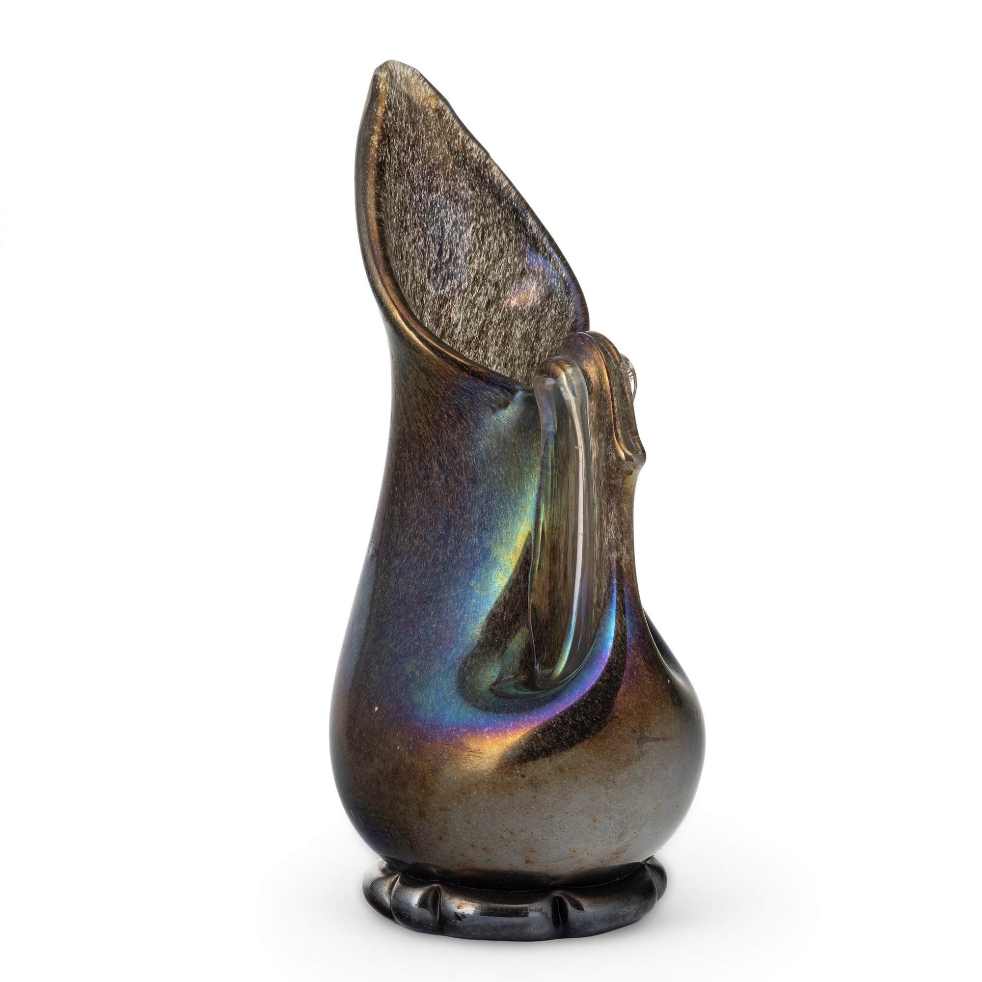 Ercole Barovier - Vaso in forma di brocca “Eugeneo” in vetro soffiato, Murano (c. 1951)