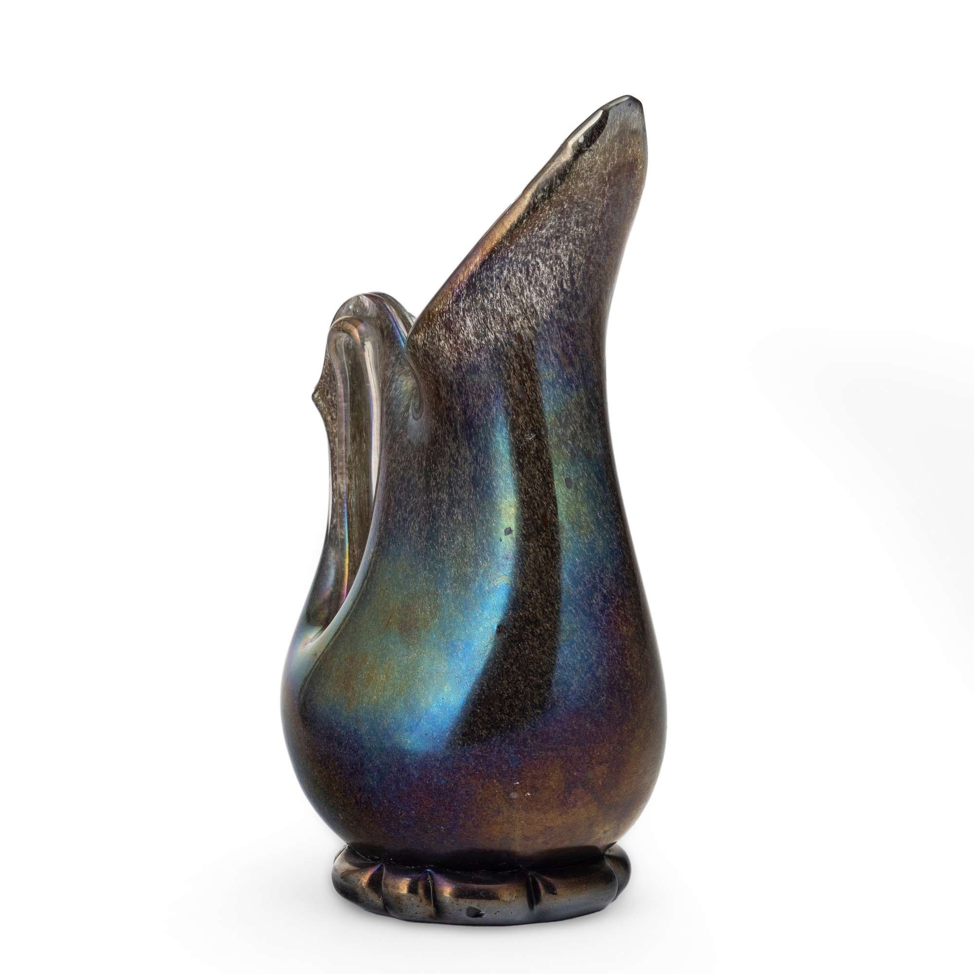 Ercole Barovier - Vaso in forma di brocca “Eugeneo” in vetro soffiato, Murano (c. 1951)