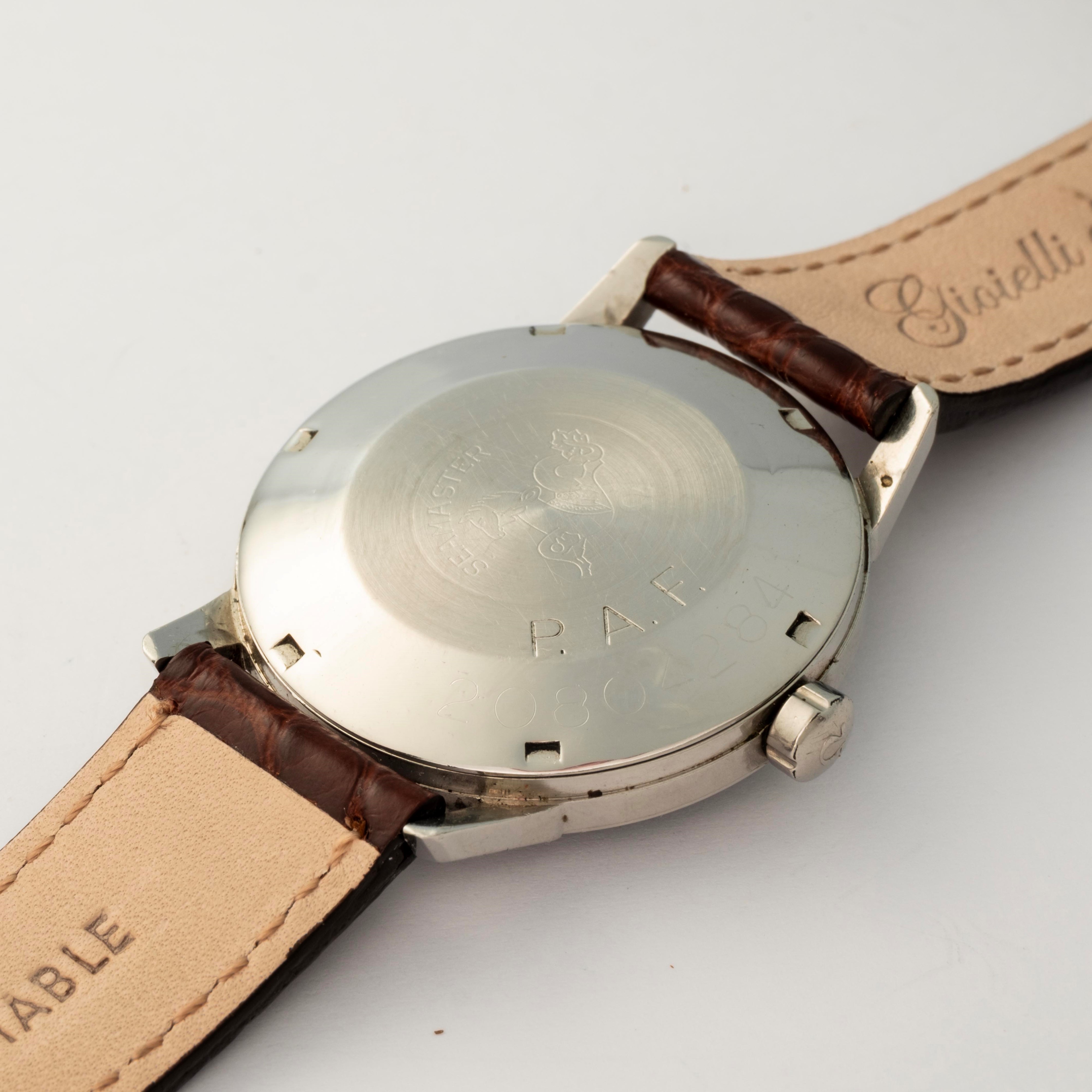 Omega - Seamaster 30 PAF 'Pakistan Air Force', ref. 135.007-64, acciaio, quadrante nero, circa 19...