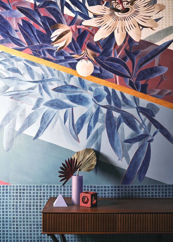 "Passiflora" Printed Wallpaper di Misha Milano