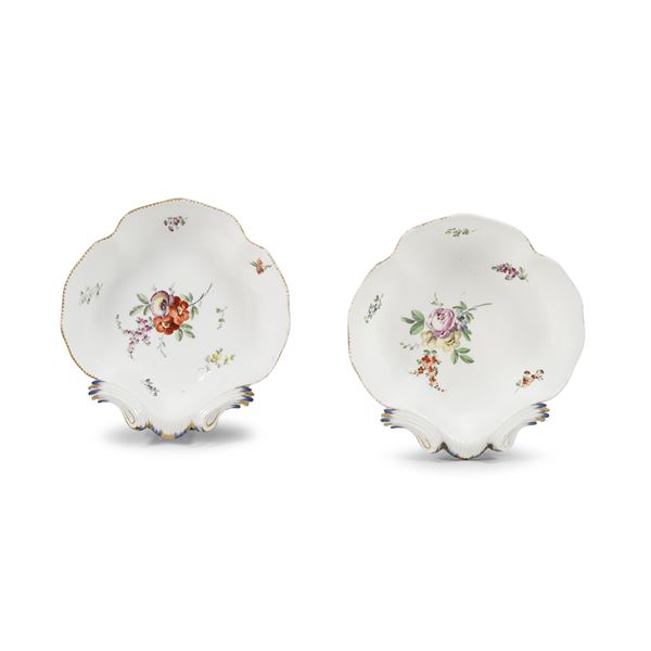 Coppia di compostiere Francia, Manifattura di Boisette (Melun), 1780 circa 