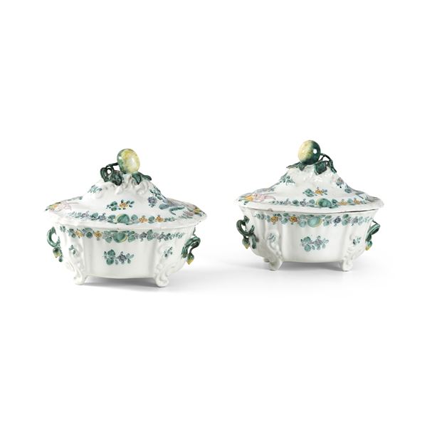 Coppia di zuppiere Cerreto Sannita, 1770 circa 