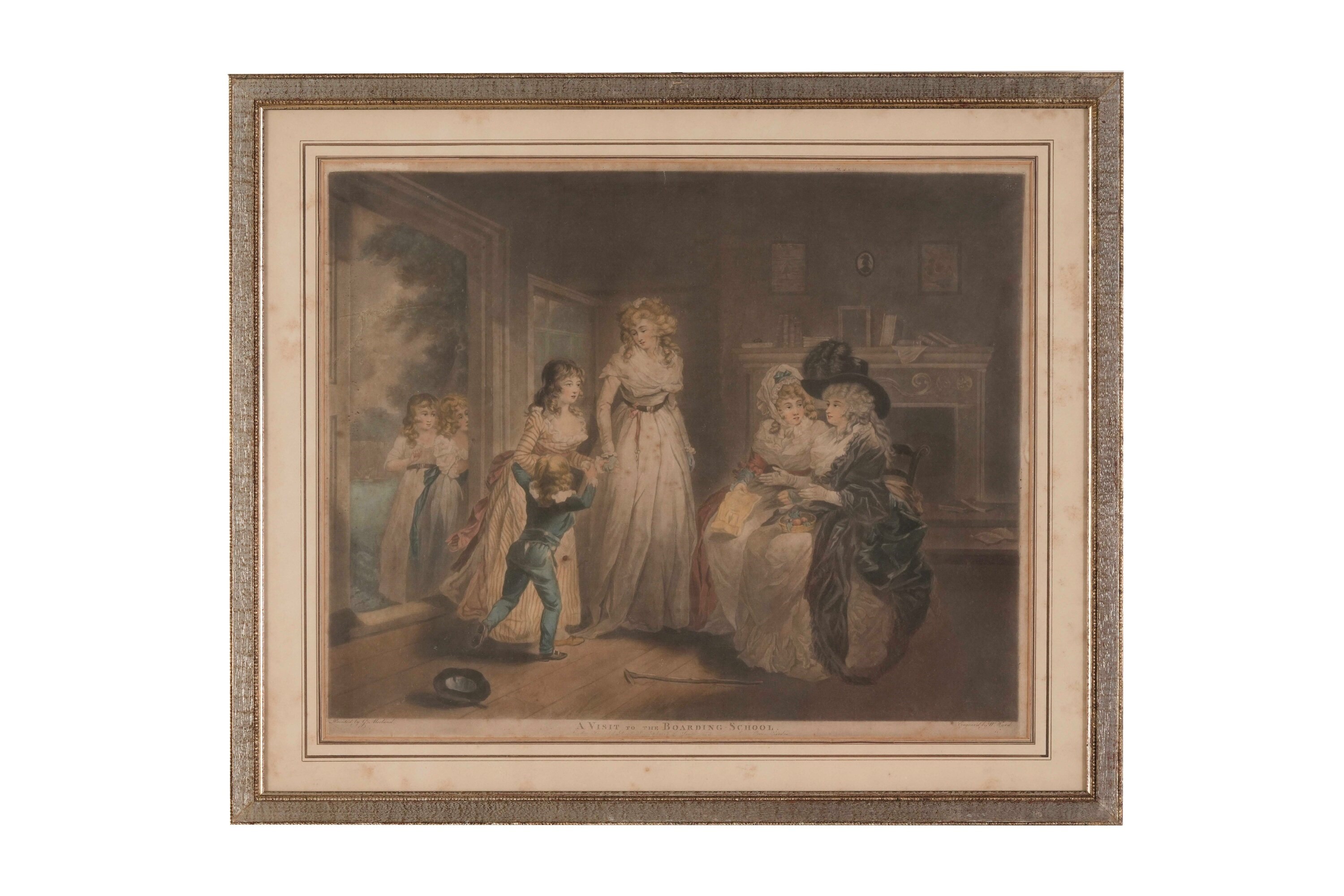 Ward William (1766-1826) da George Morland (1763-1804) a Visit To The Boarding School / a Visit T...