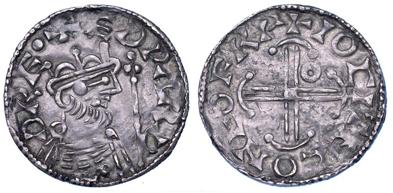 REGNO UNITO. EDWARD THE CONFESSOR, 1042-1066. Penny (Hammer Cross type). York (monetiere Iocitel).  - Asta Numismatica - Cambi Casa d'Aste