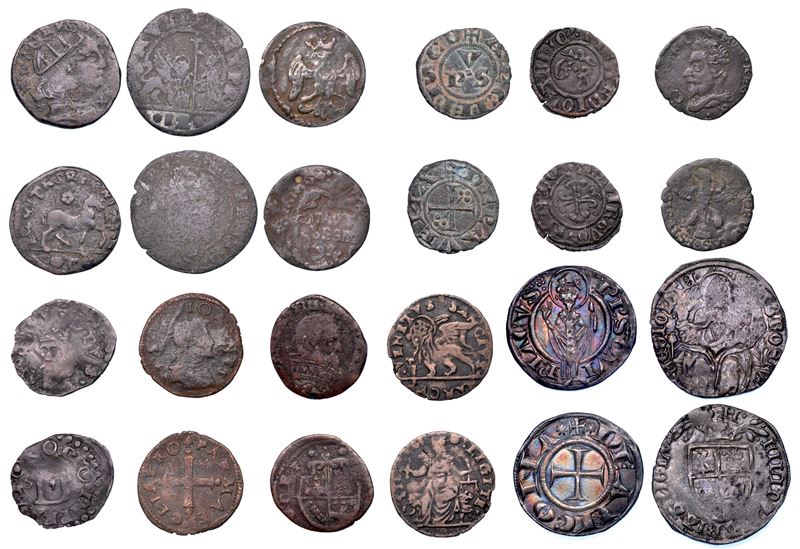 ZECCHE ITALIANE. Lotto di dodici monete.  - Auction Numismatics - Cambi Casa d'Aste
