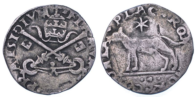 STATO PONTIFICIO. SEDE VACANTE 1523. Grossetto. Piacenza.  - Asta Numismatica - Cambi Casa d'Aste