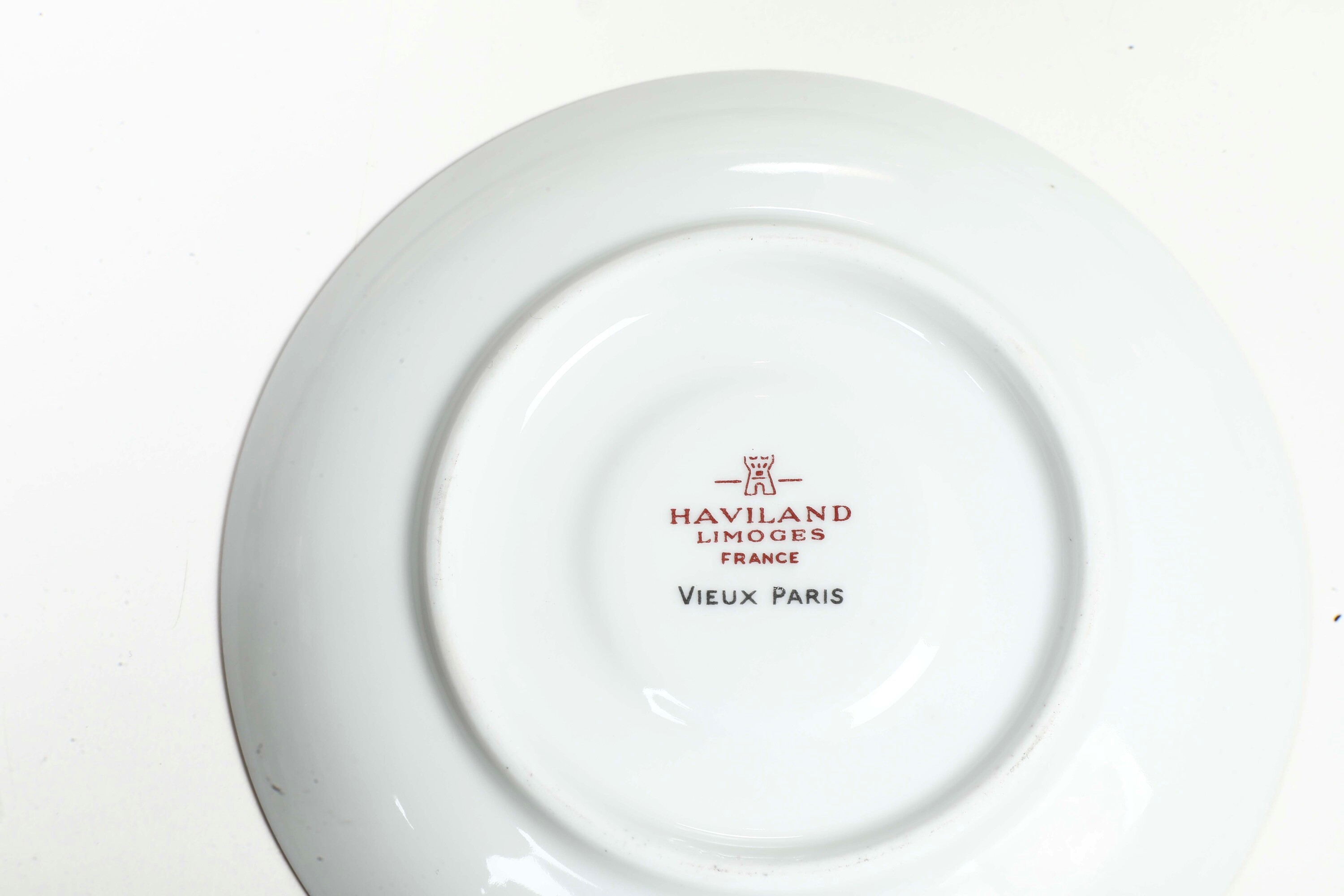 Servizio da Tavola “vieux Paris” Francia, Limoges, Manifattura Haviland, 1982-2013