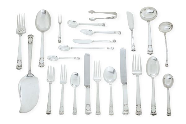 Servizio di posate. Tiffany, U.S.A., XX secolo