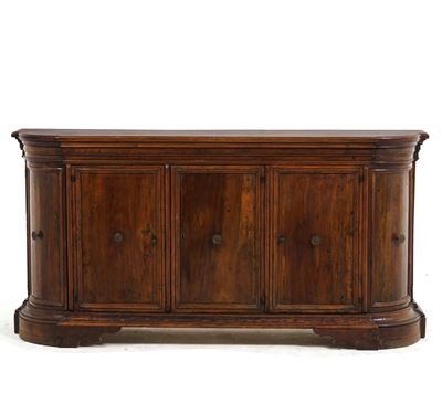 Grande Credenza Scantonata. Elementi Antichi