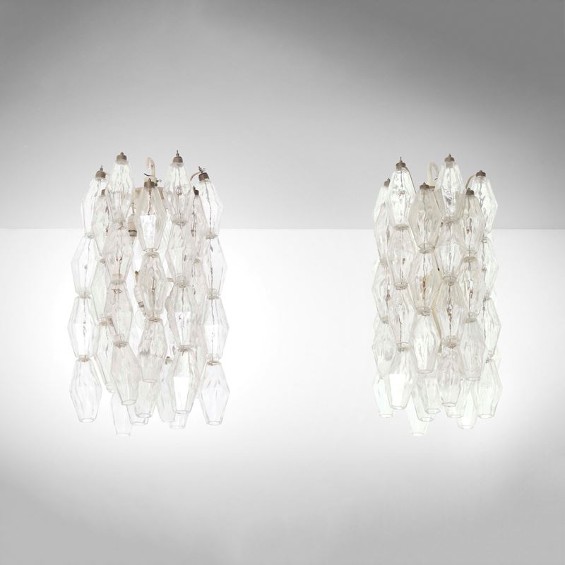 Venini : Due lampade a sospensione  - Asta Design - Cambi Casa d'Aste