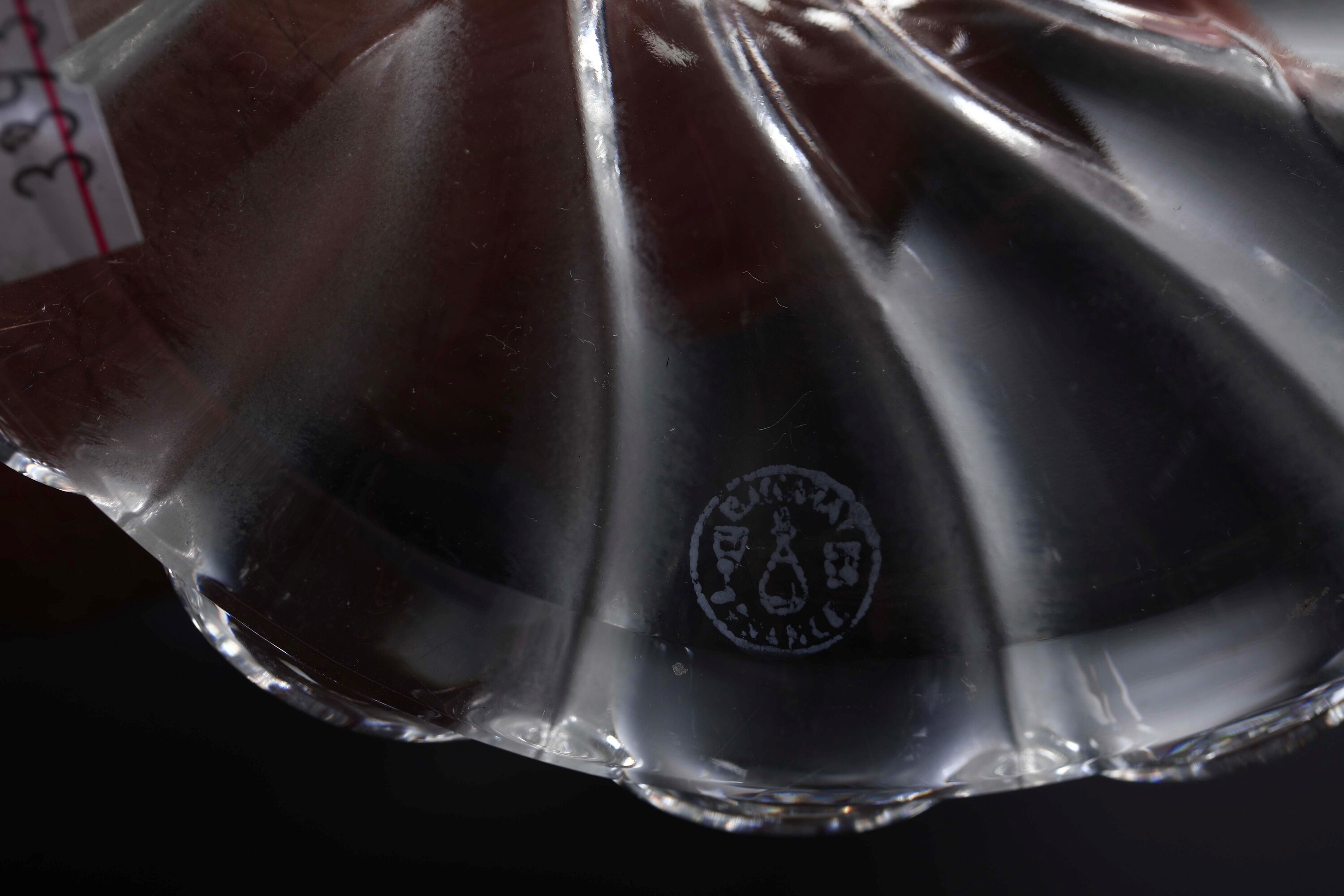 Candeliere “bambou Tors” Francia, Manifattura Baccarat, XX Secolo
