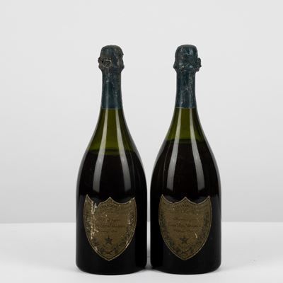 Moet & Chandon, Dom Perignon 1964, set di 2 bottiglie da 75 cl
