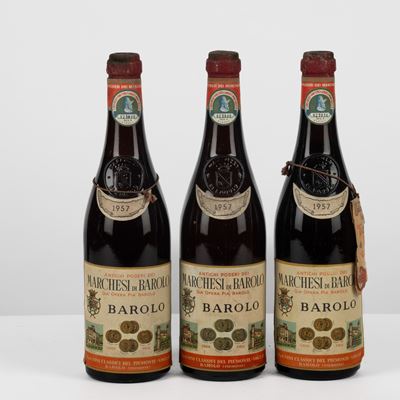 Marchesi di Barolo, Barolo 1957 - 3 bottiglie