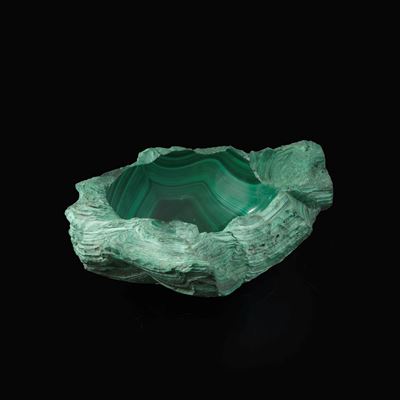 Vuota Tasche in Malachite
