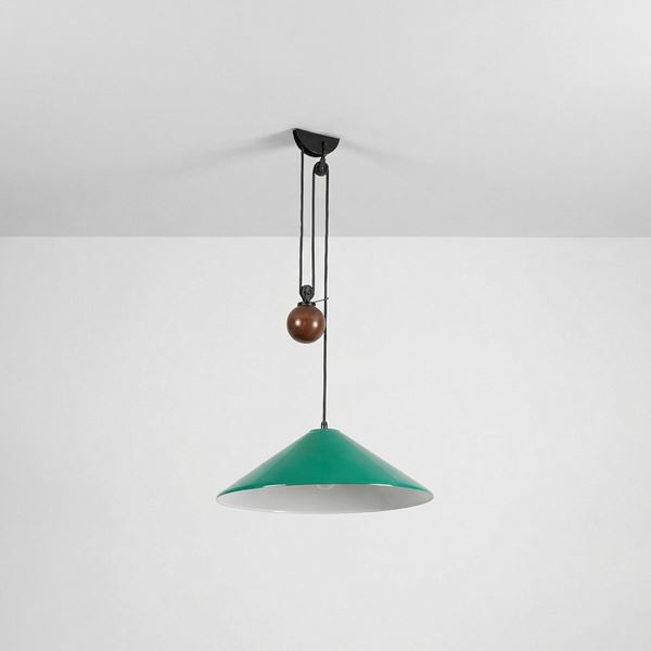 Lampada a sospensione mod. Aggregato Saliscendi