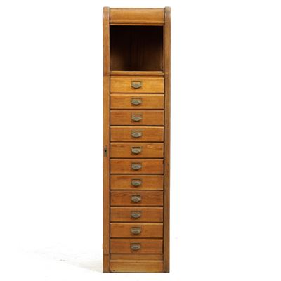 Mobile Schedario in Legno