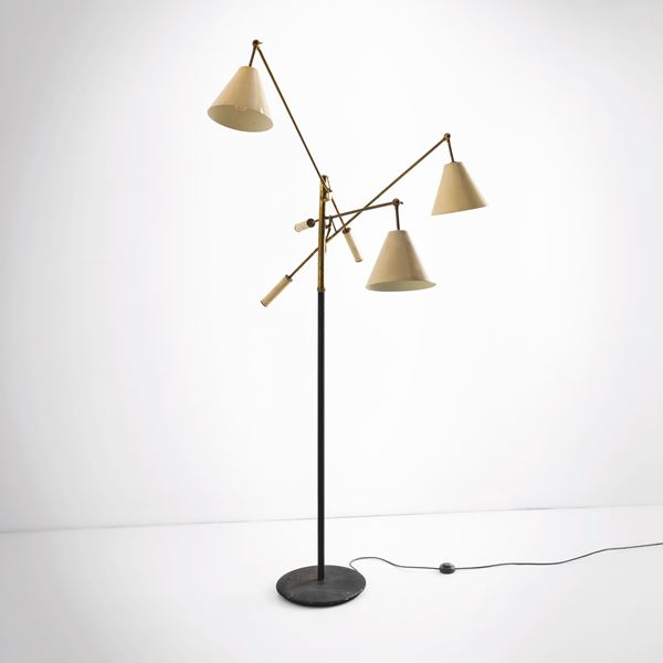 Angelo Lelii - Lampada da terra mod. 12128 Triennale. 