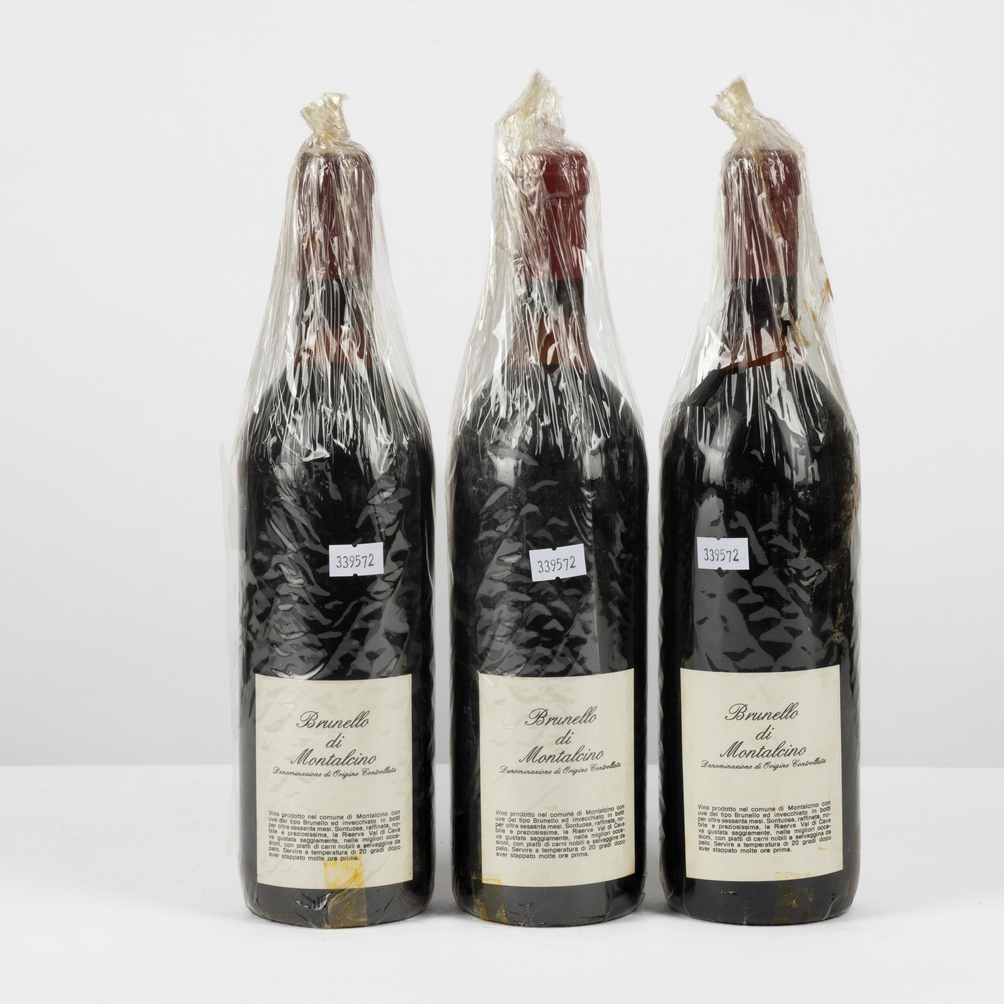 Brunello di Montalcino, Val di Cava Riserva 1975, 3 bottiglie da 75 cl