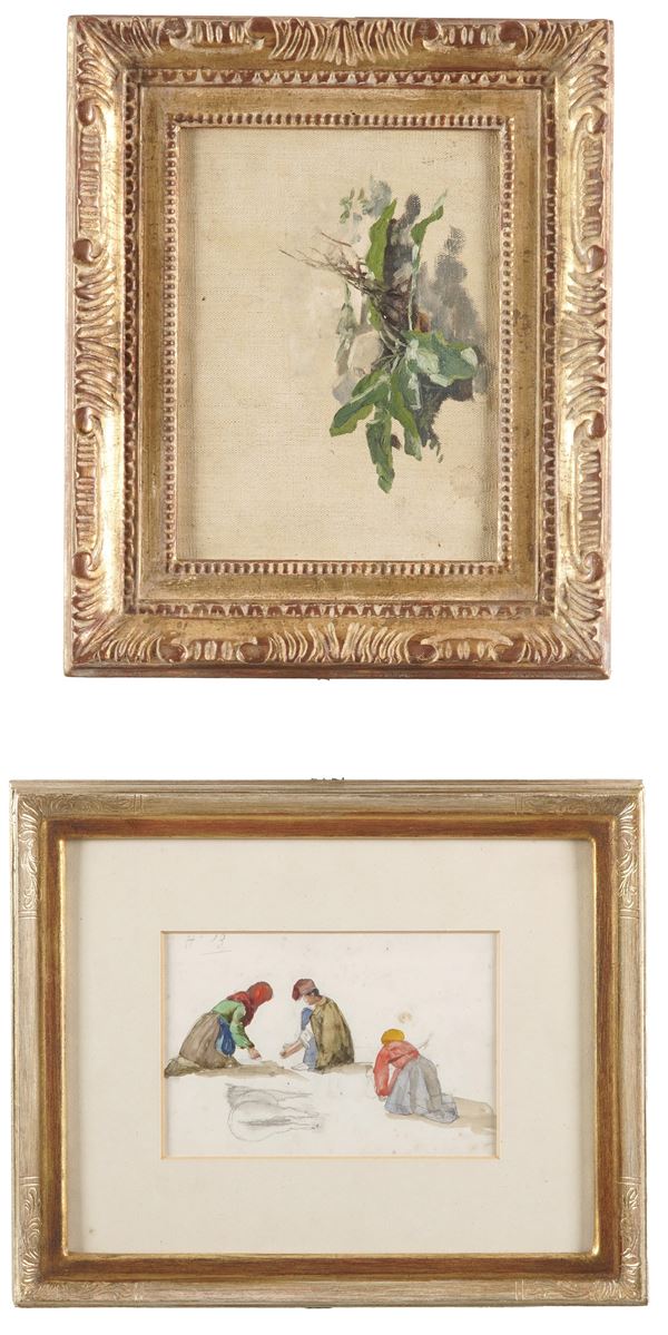 Due bozzetti, non firmati