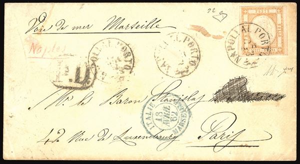 PROVINCE NAPOLETANE 1862 - 10 grana arancio (22)