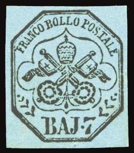 PONTIFICIO 1852 - 7 baj azzurro (8)