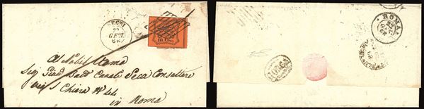 PONTIFICIO - ANNULLAMENTI GORGA, O punti R2 - 10 cent. (17)