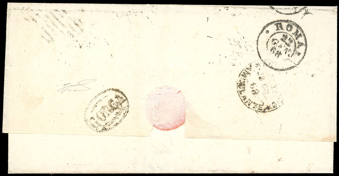 Pontificio - Annullamenti Gorga, o Punti R2 - 10 Cent. (17)