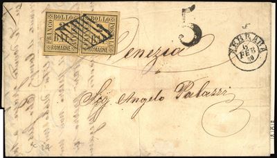 Romagne Governo Provvisorio 1860 - 2 Baj Giallo Arancio (3)