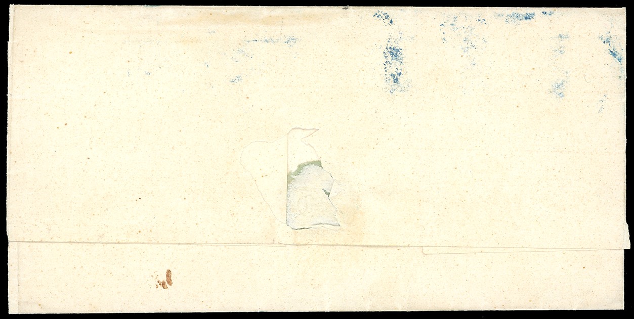 Sicilia 1859 - 2 Grana Azzurro Oltremare, Carta di Napoli, i Tavola, Pos. 51, Stampa Fortemente O...