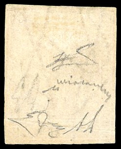 Toscana Pli D'accordeon - Collezione Duccio 1857 - 1 Soldo Ocra, II Emissione (11), Evidente Pli ...