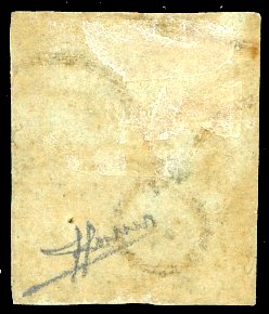 Toscana 1851 - 4 Crazie Verde Azzurro su Grigio, i Emissione (6c)